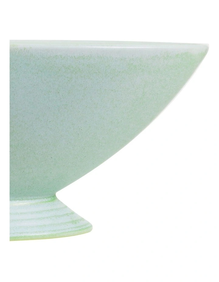 Florist Corner Boat Vase in Mint Green
