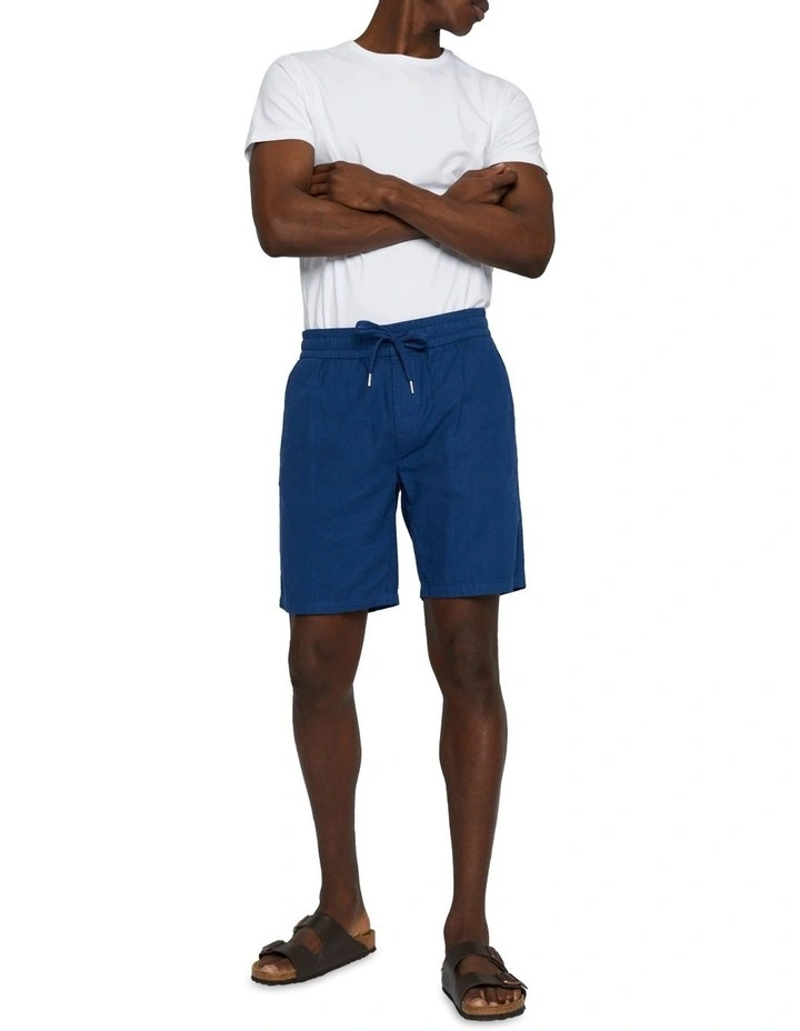 Barton Short in Navy Peony