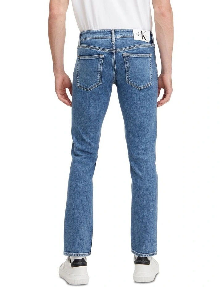 Slim Taper Jeans in Denim Medium