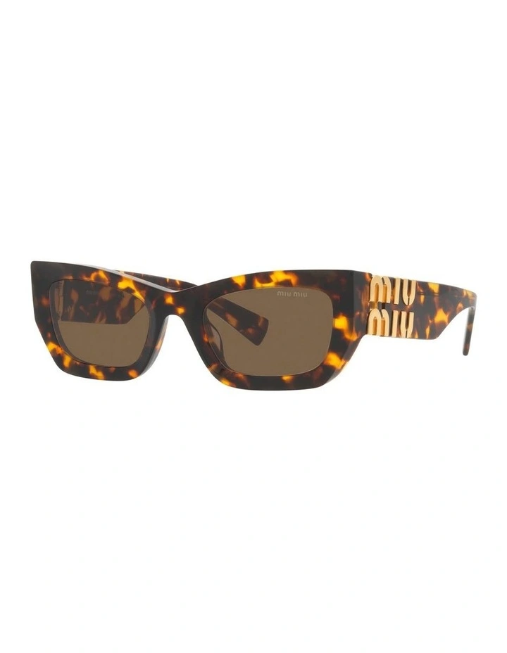 MU 09WS Sunglasses in Tortoise