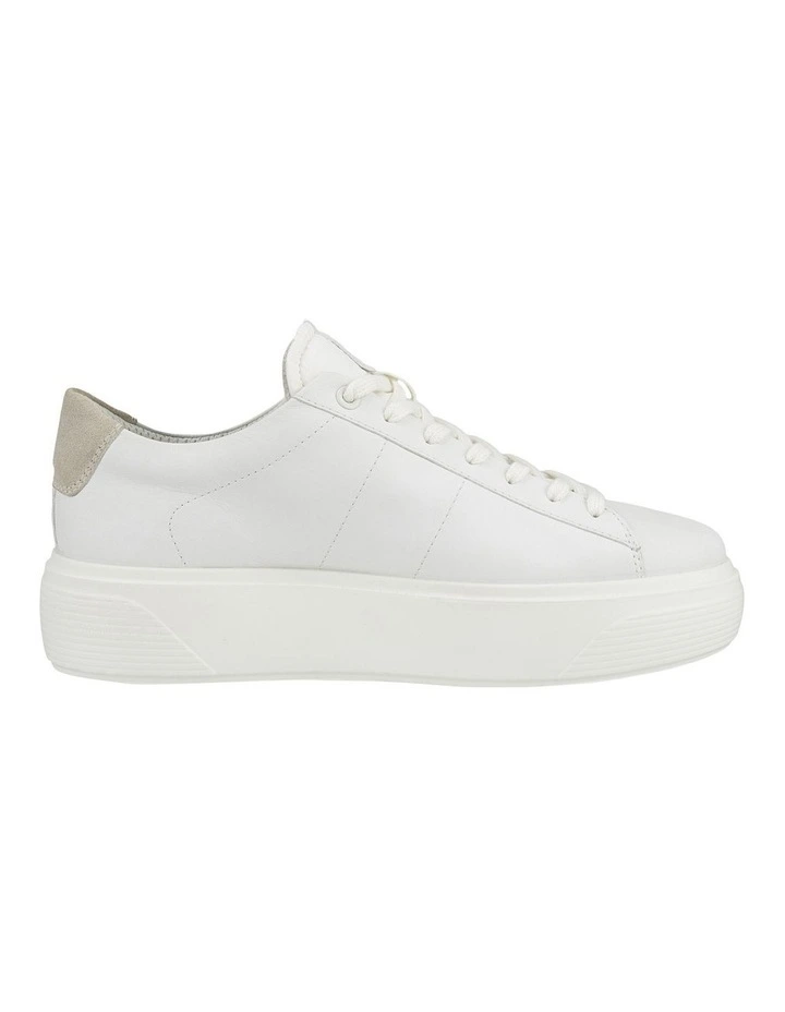 Street Platform Sneaker in White