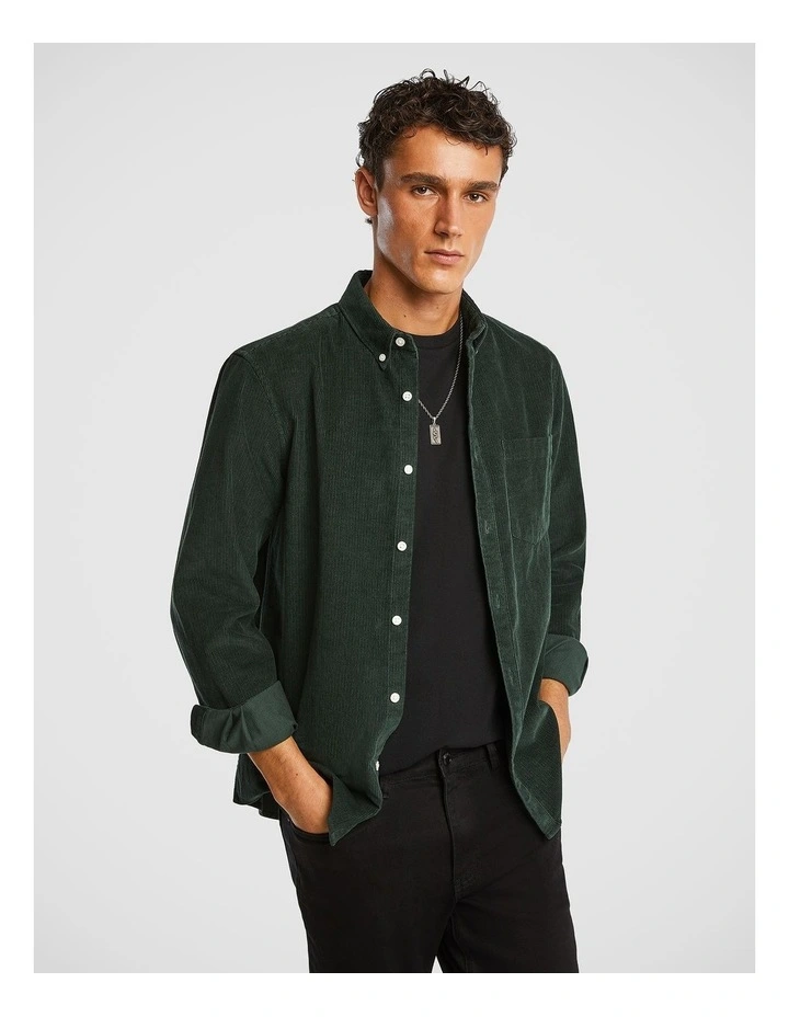 Rollins Shirt in Forest