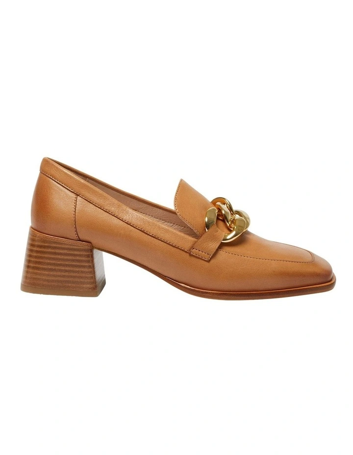 Fancy Heeled Shoes in Brown