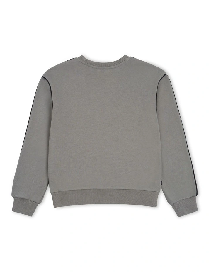 The Edgerton Sweat (8-14) in Vintage Grey