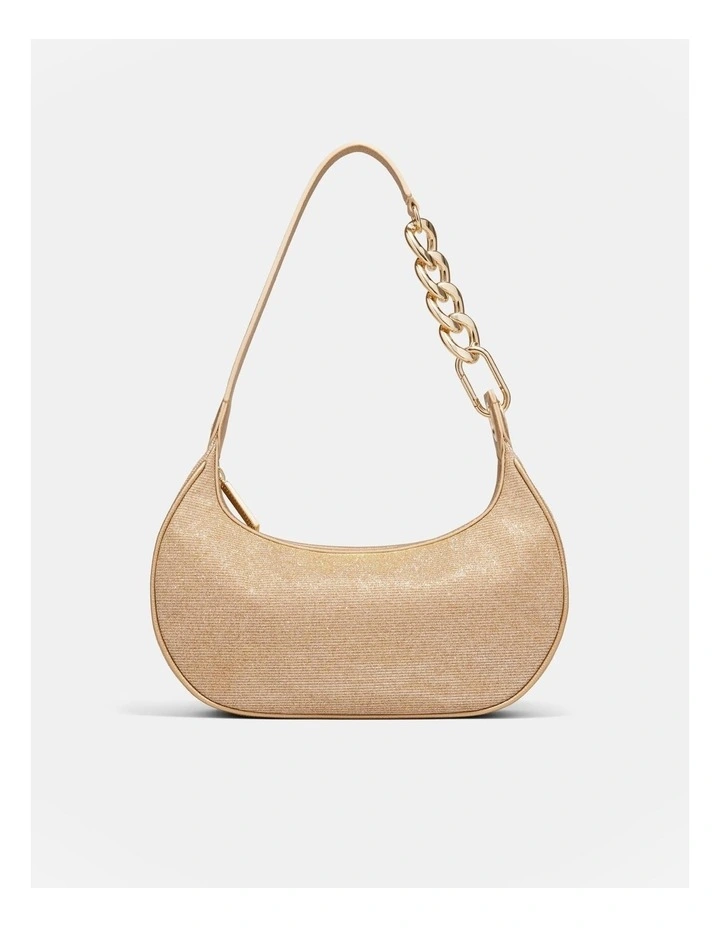 Metropolis Shoulder Bag in Light Gold