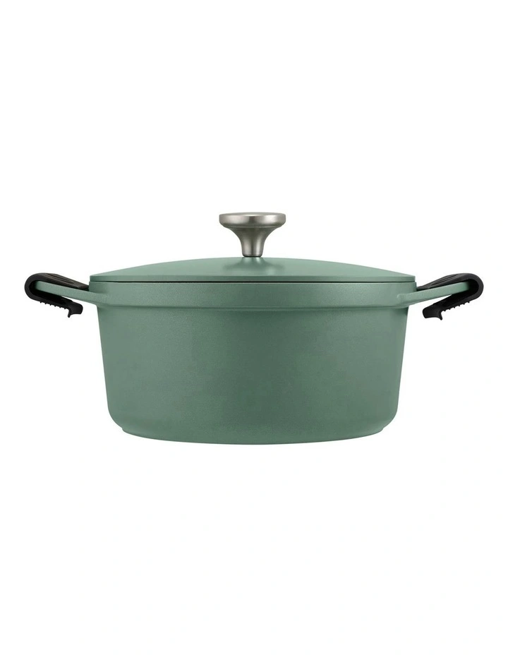 Agile Non-Stick Casserole 24cm/4.2L in Sage