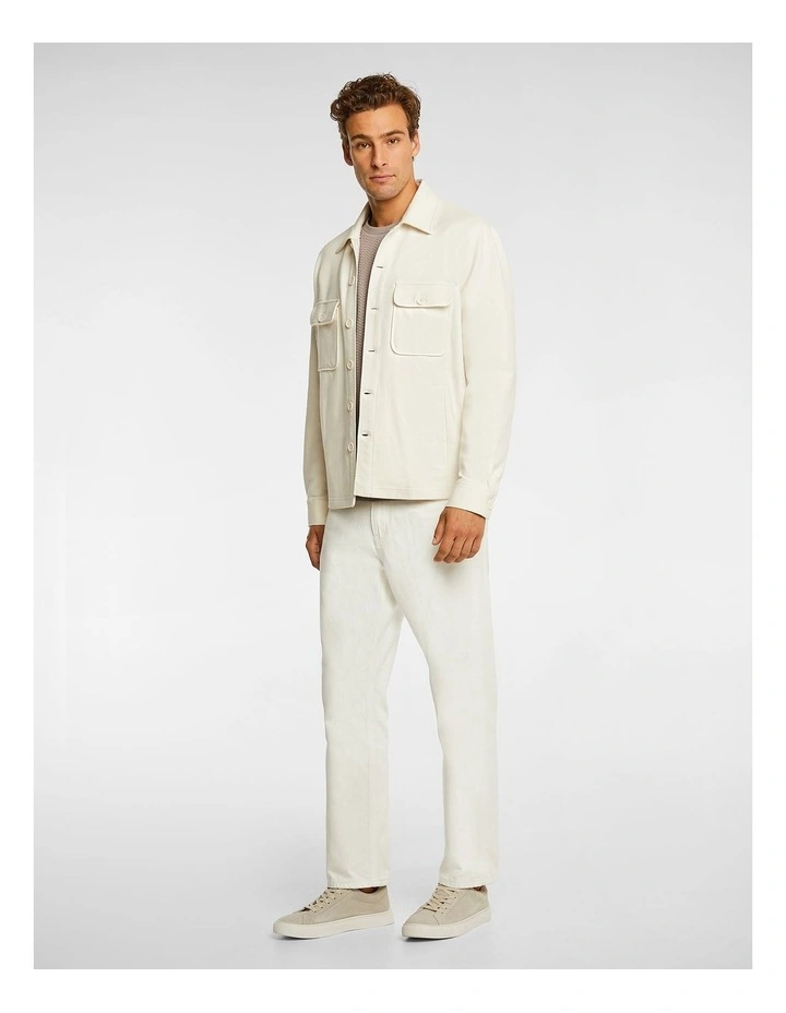Henri Shacket in Off White