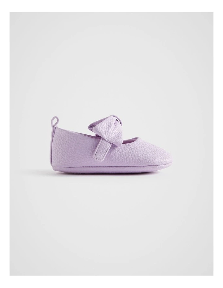 Mini Bow Mary Jane in Orchid