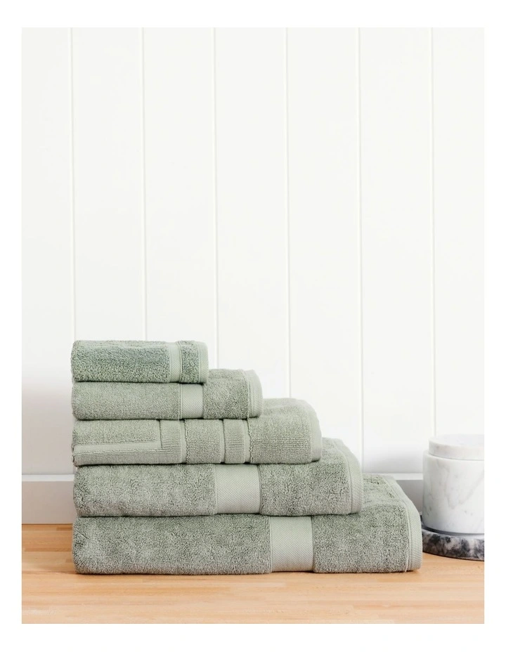 Luxury Egyptian Towel Range in Sage