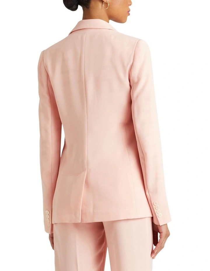 Georgette Blazer in Pink