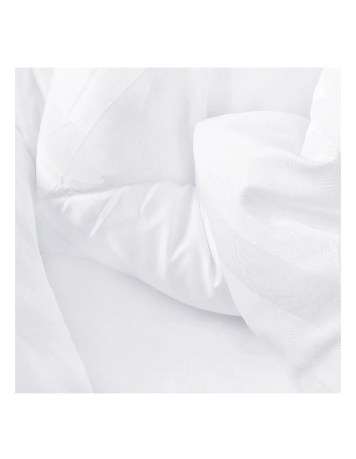 Duck Down Feather Quilt 500GSM Comforter Doona Queen in White