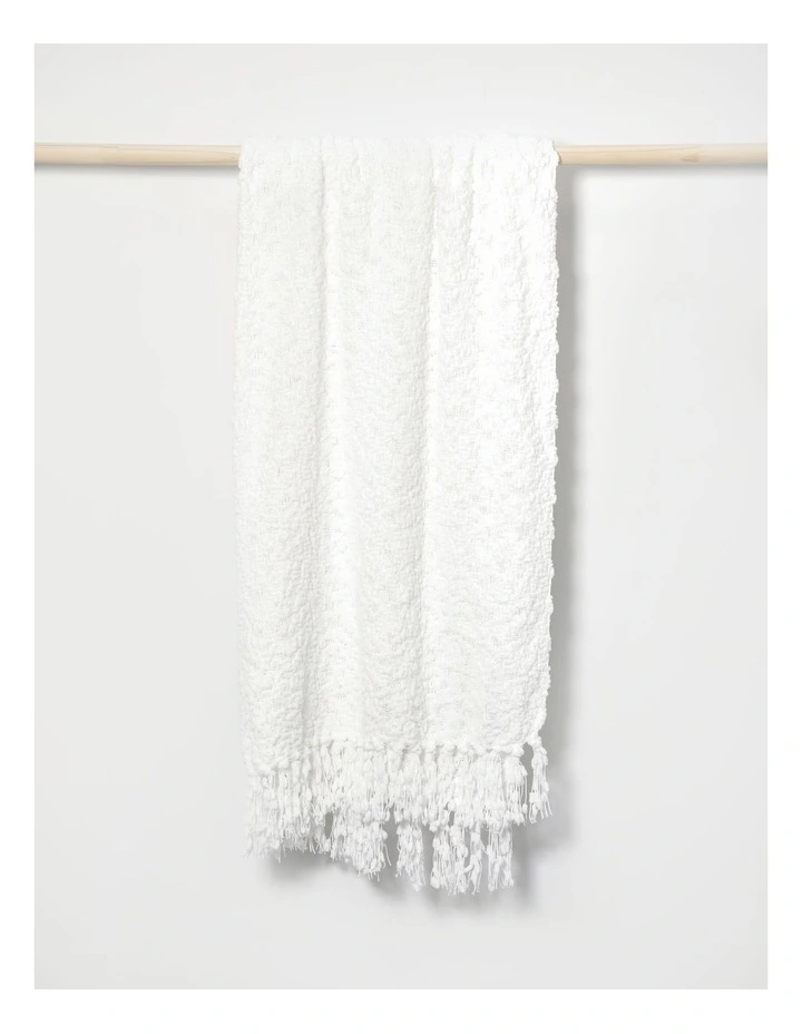 Boucle Throw in Cloud