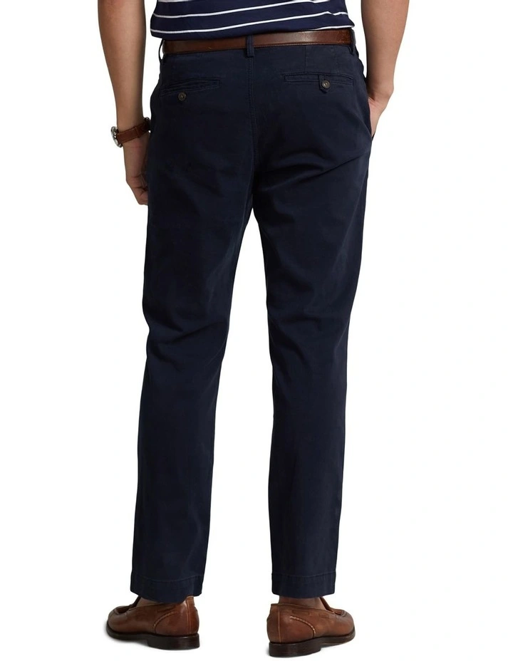 Stretch Straight Fit Chino Pant in Navy