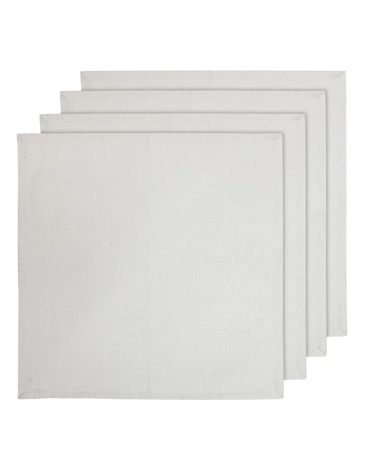 Gibson Napkin 4 Pack in Natural