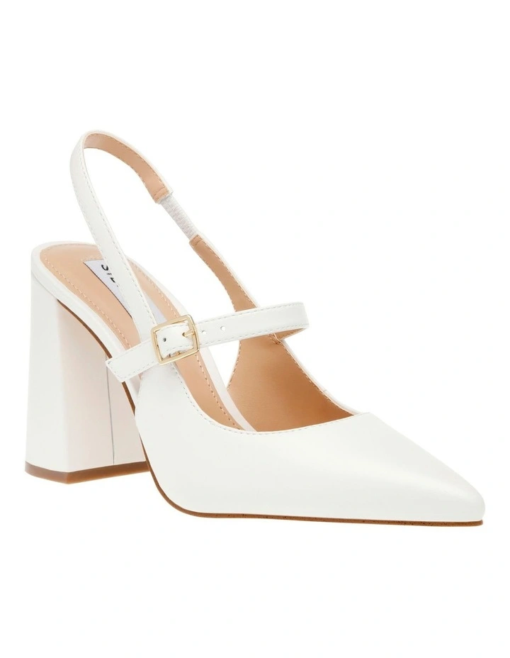 Maegan Slingback Pumps in White