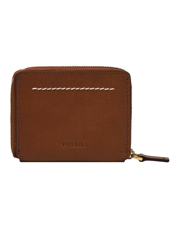 Westover Card Case in Saddle