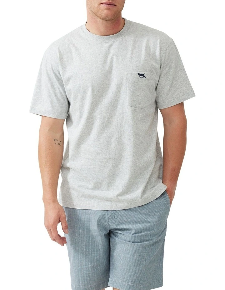 Original Fit T-shirt in Pebble