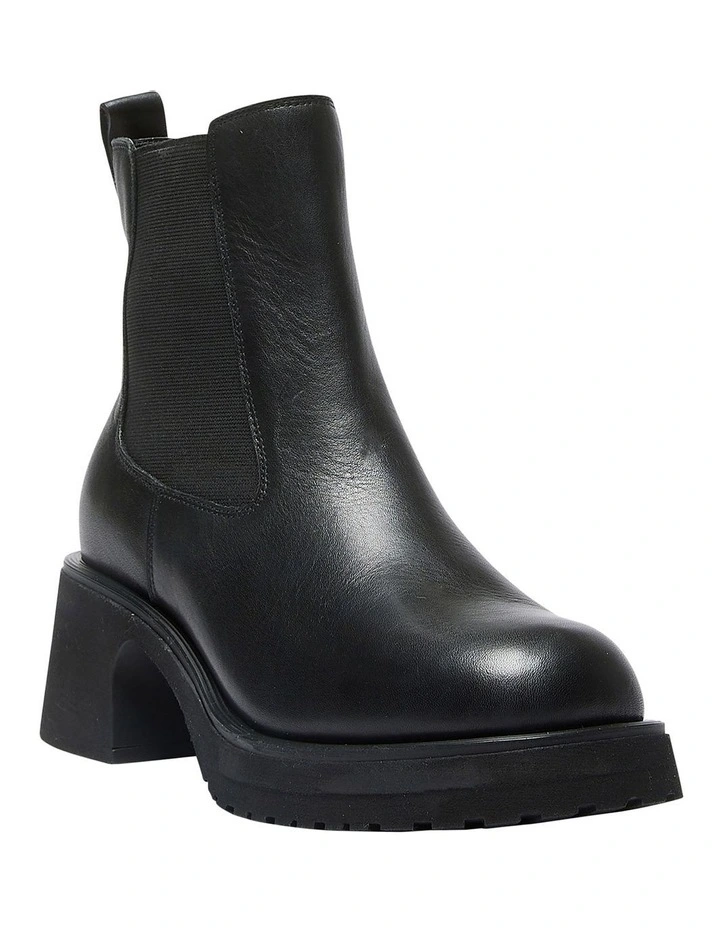 Mason Boots in Black Leather