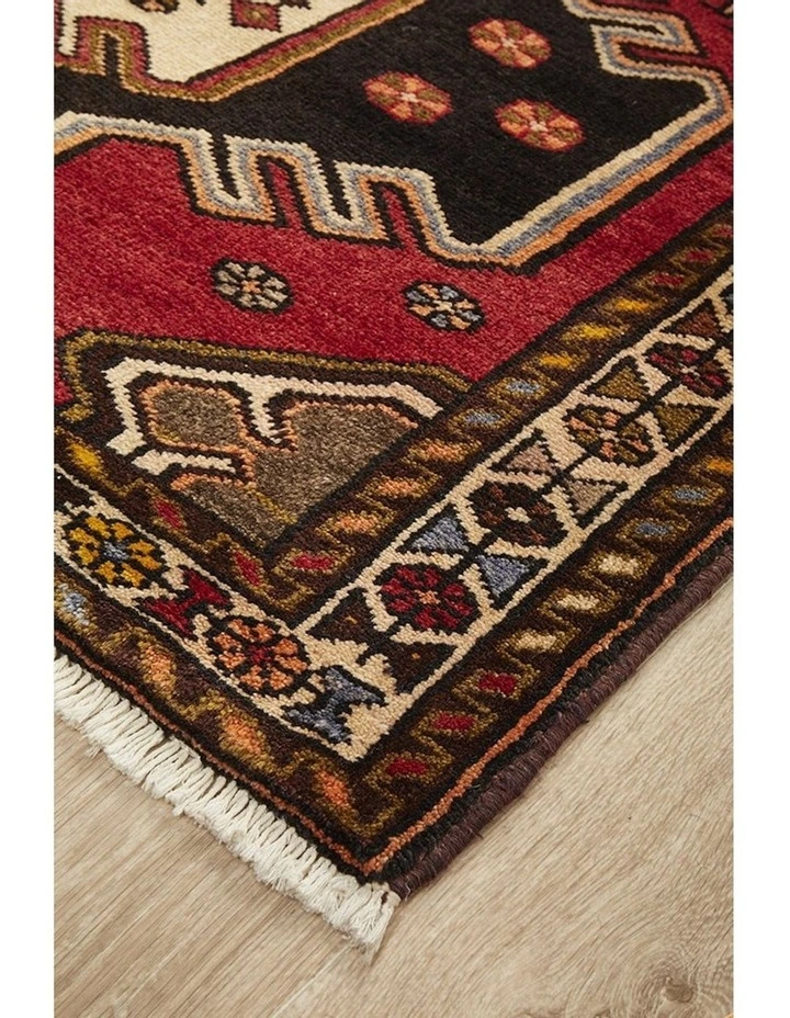 Hand Knotted Pure Wool Saveh Rug 290X115cm