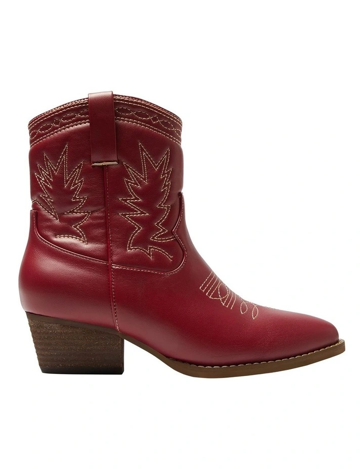 Texas Western Boot in Red
