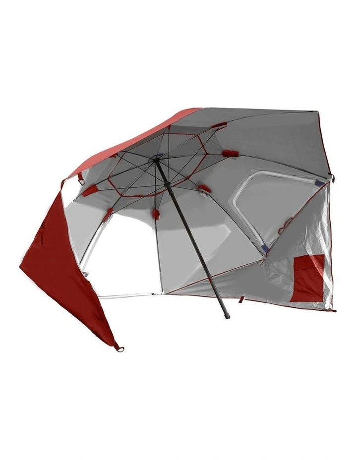 Beach Umbrella Sun Shade Garden Shelter 2.33m in Red