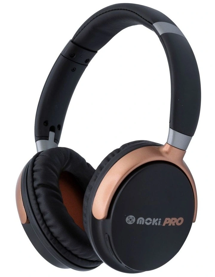 Pro Kumo Wireless Headphones in Rose Gold/Black