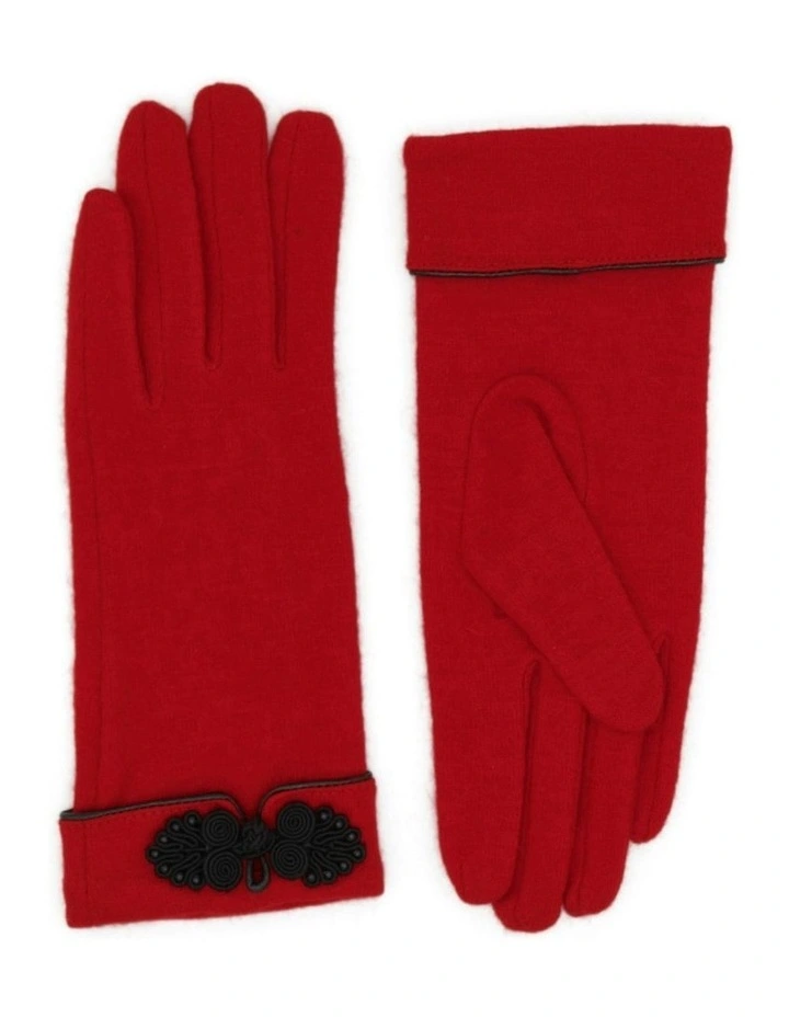 Chloe Gloves in Red