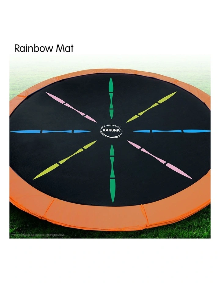 New Trampoline Replacement Spring Rainbow Mat Round 16ft