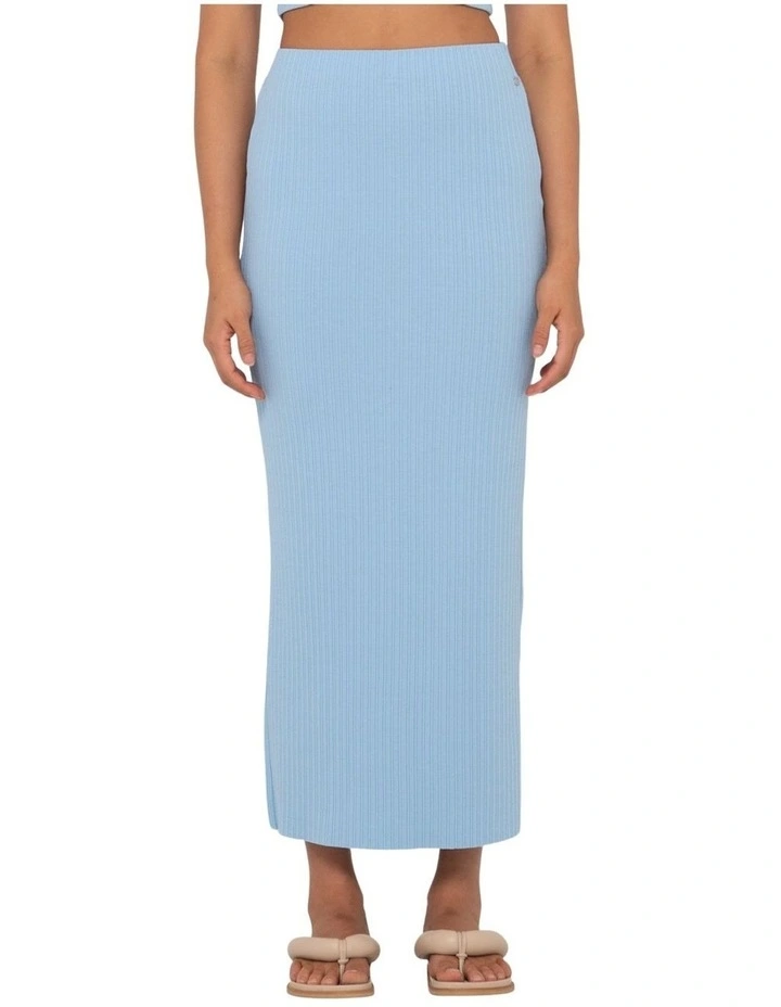 Scarlett Maxi Skirt in Blue