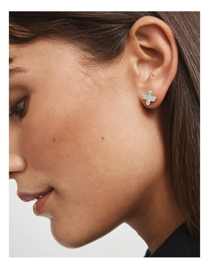Daydream Stud Earrings in Silver