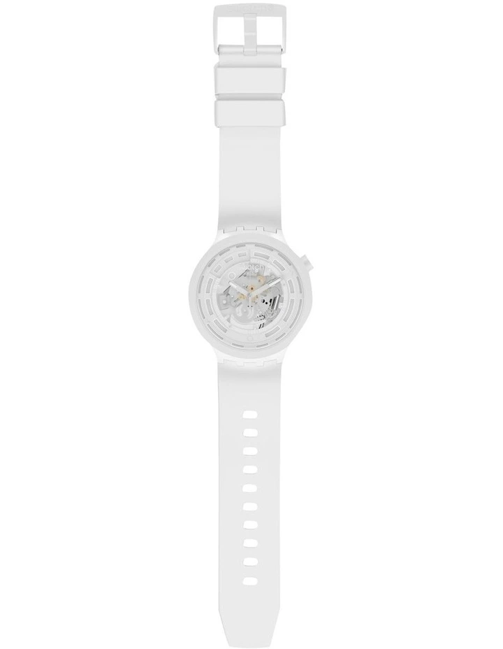 C-White Bioceramic Quartz Watch