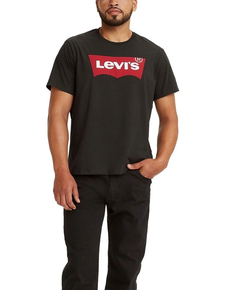 Graphic Tee in Black