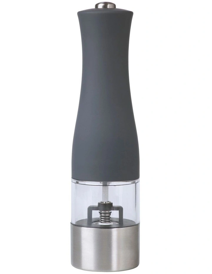 Cosmopolitan Electric Salt and Pepper Mill 21cm in Grey