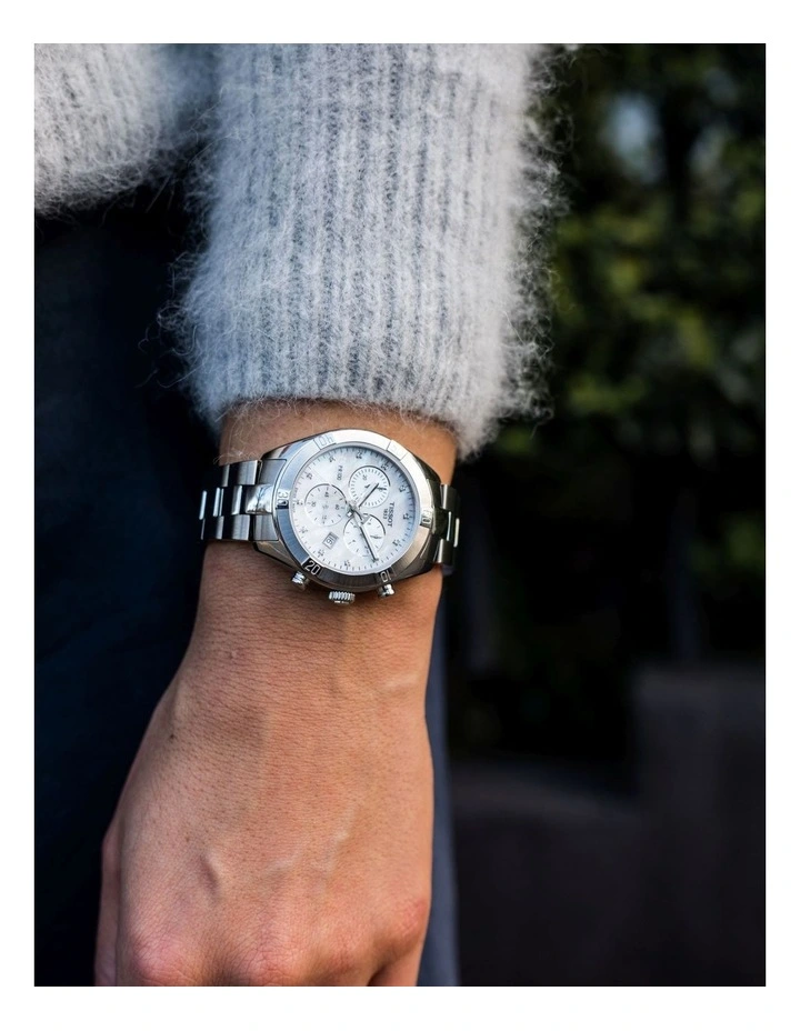PR 100 Sport Chic Chronograph T1019171111600 Watch in White