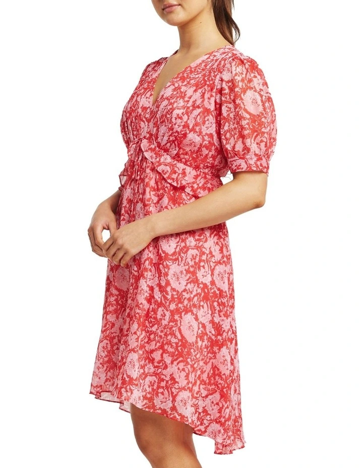 Margaret Mini Dress in Pink