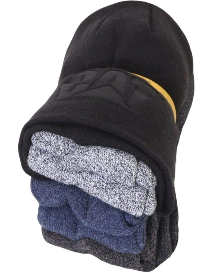 Beanie & Socks Bundle Pack 6 Piece in Multicolour