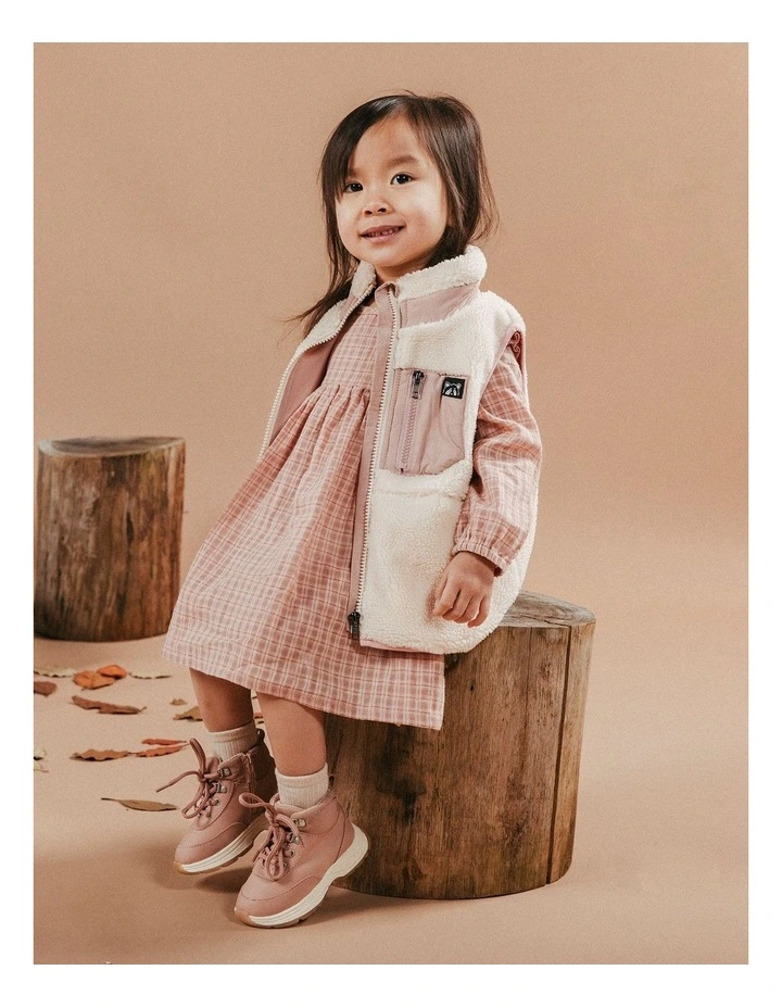 Spatial Vest Jacket (Sizes 0-5) in Natural