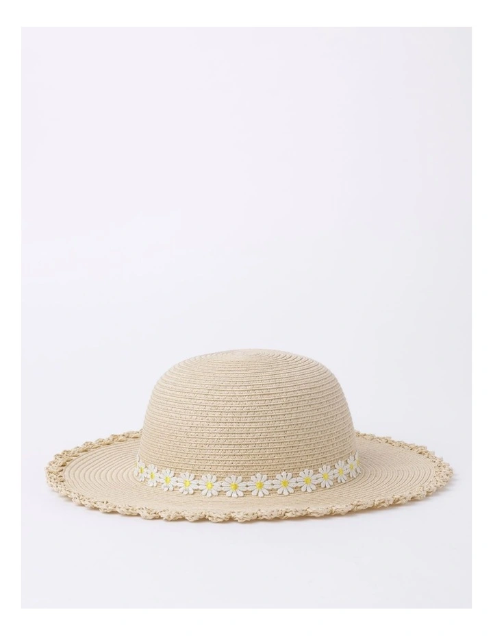 Daisy Sun Hat in Natural