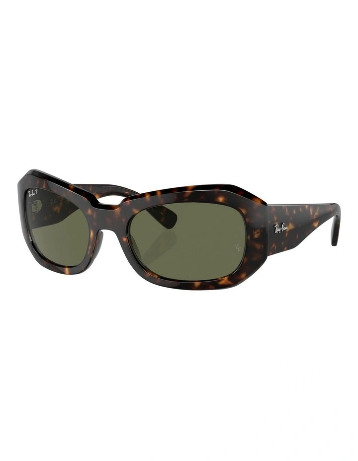 Beate Polarised Sunglasses in Tortoise