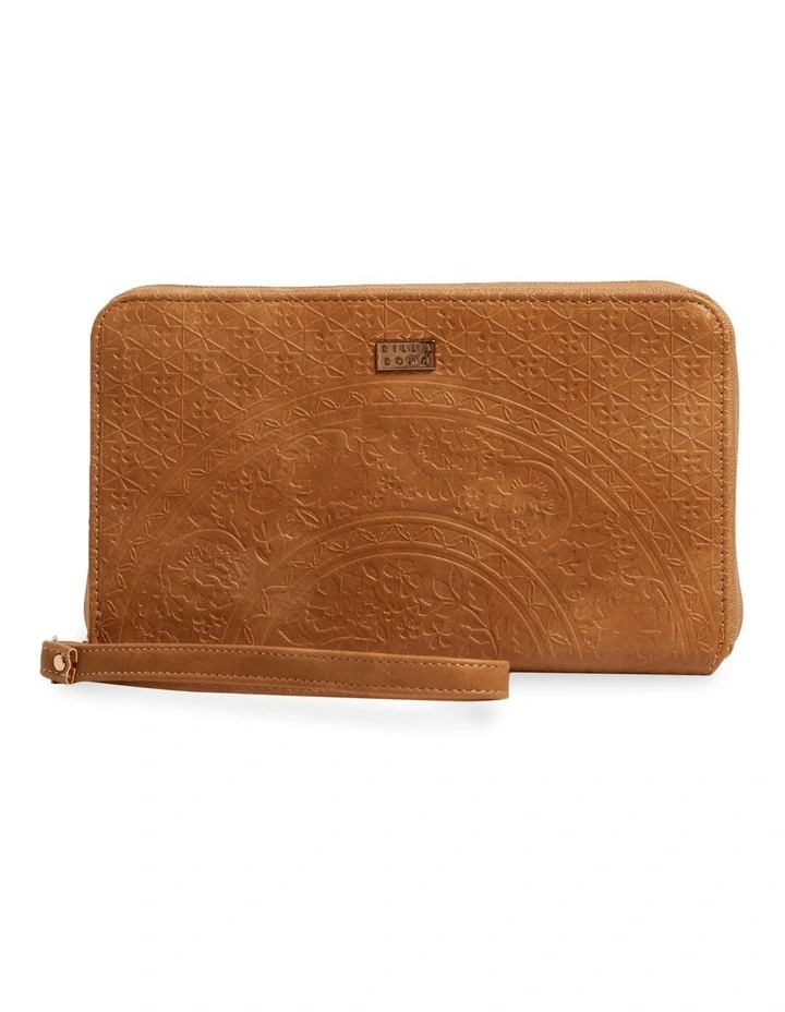 The Journey Wallet in Tan