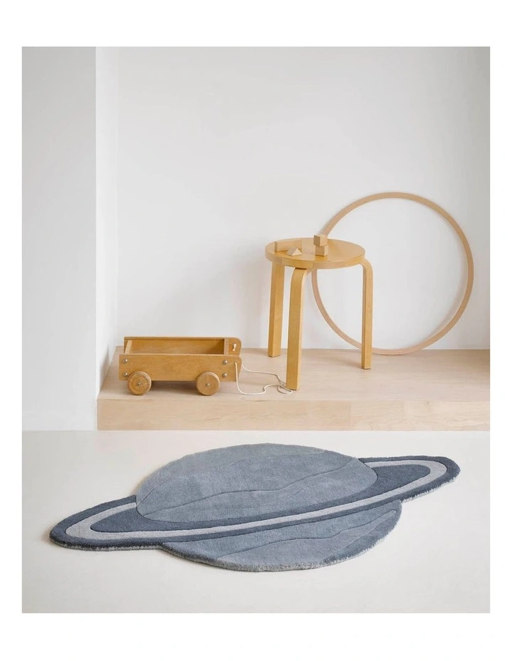Decor Planet Rug 141508 in Charcoal