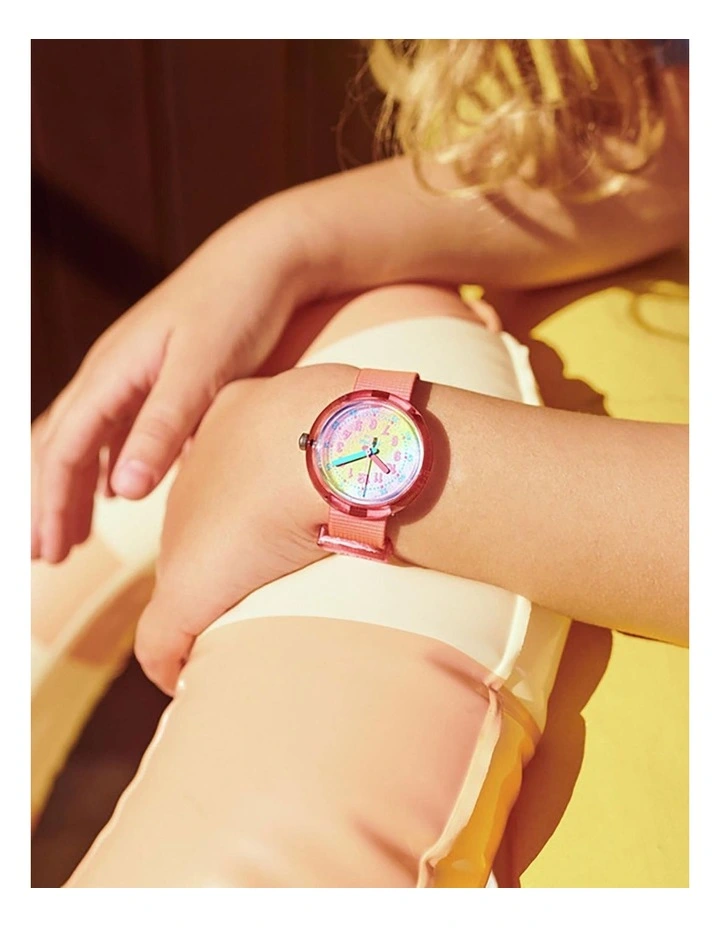 Shades of Rainbow Watch in Pink