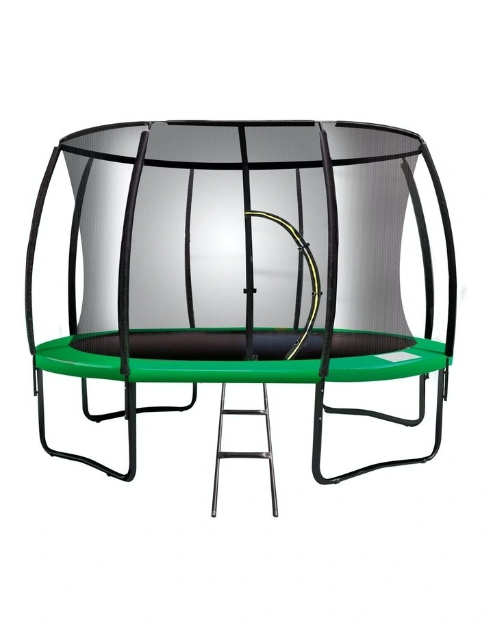 8ft Round Enclosure Spring Mat Green Trampoline