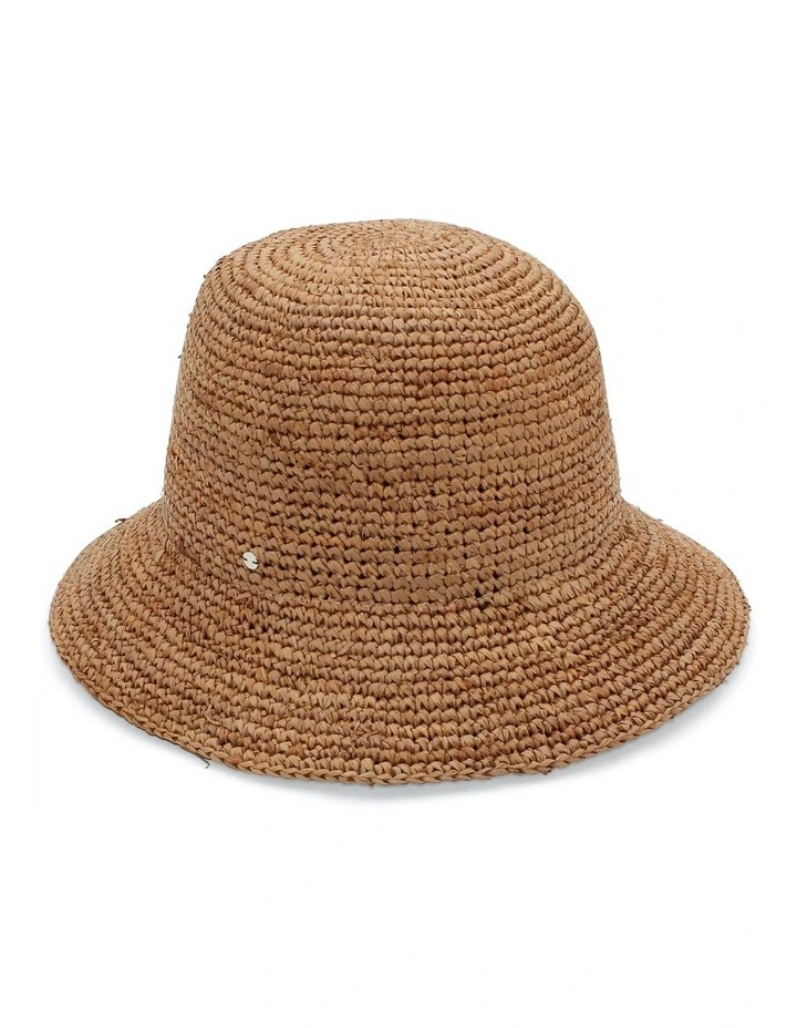 Oodnadatta Crochet Bucket Hat in Burnt Orange