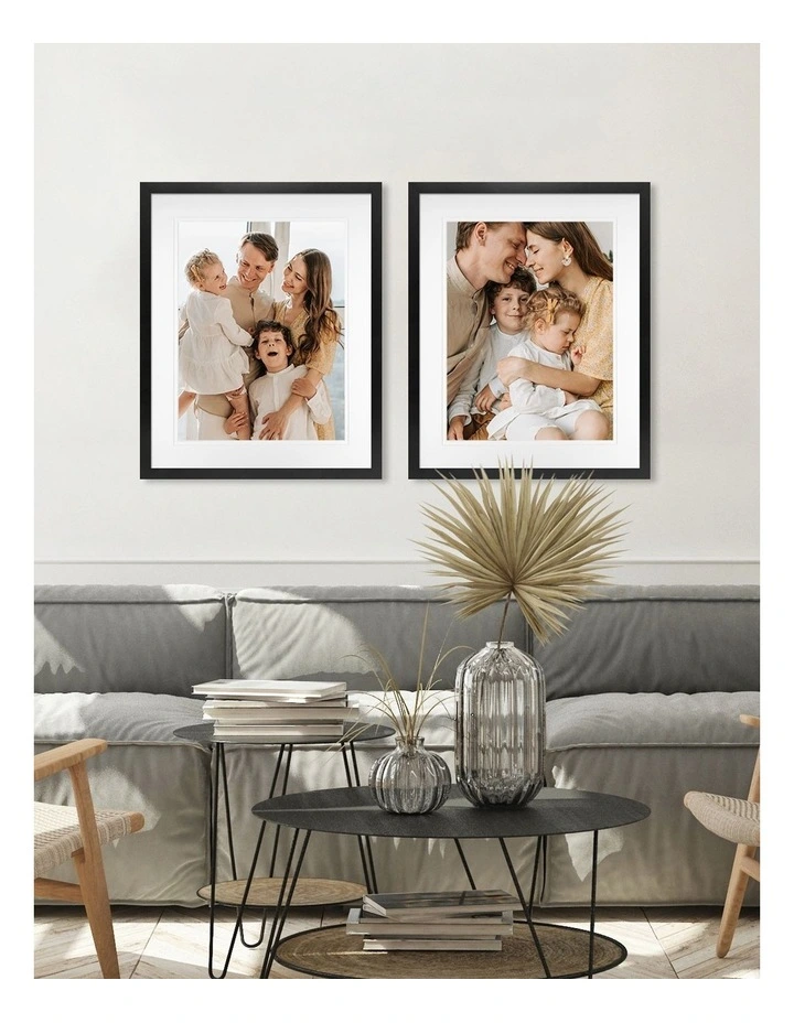 Decorator Photo Frame 40x50/30x40cm in Black