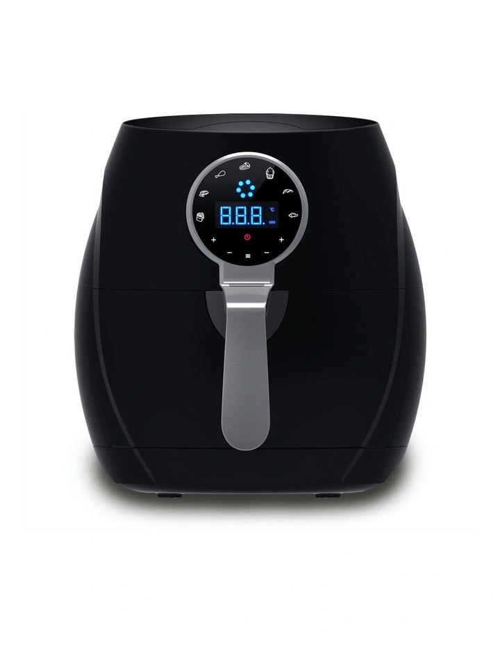 Touch Screen Digital Air Fryer 5L in Black