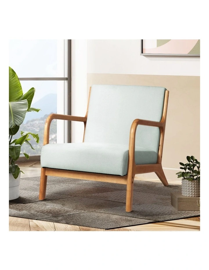 Olive Armchair in Grey