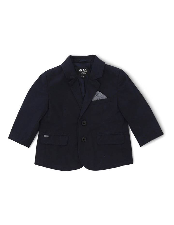 Casual Blazer (0-2 years) in Navy