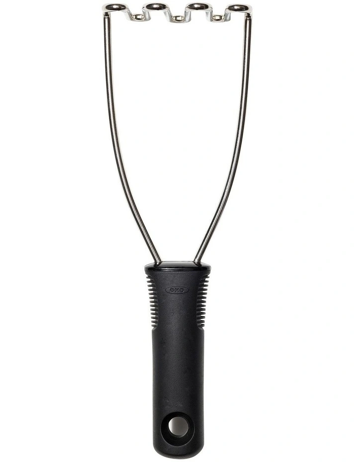Wire Potato Masher in Black