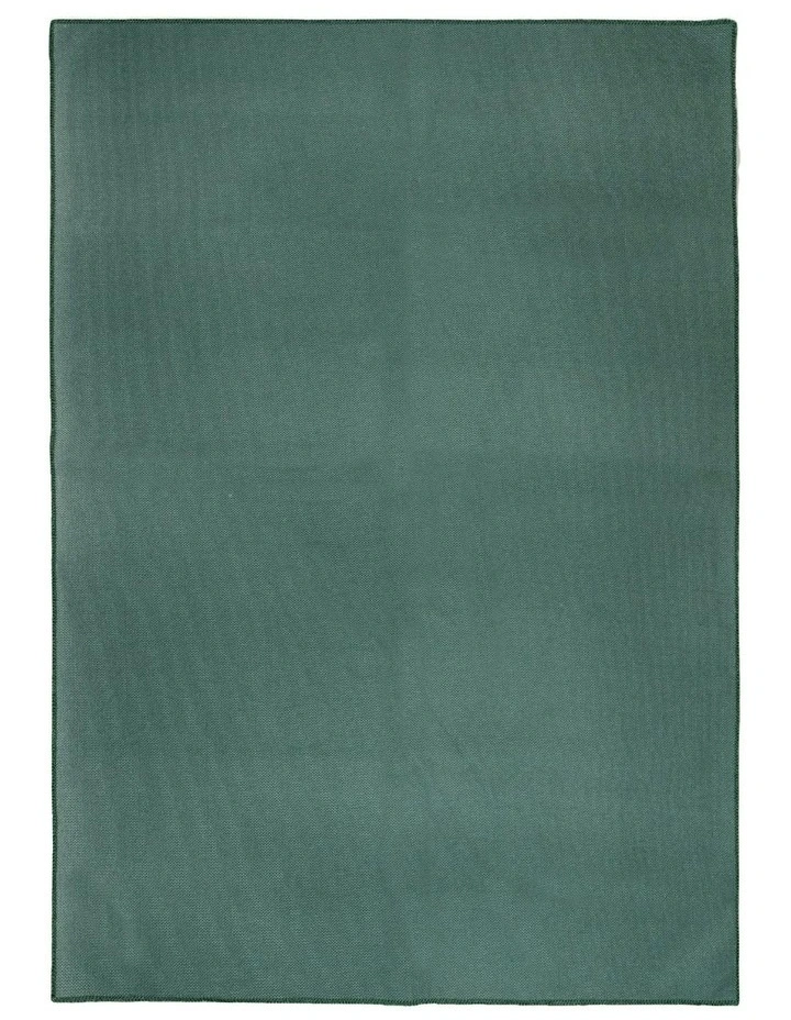 Source Washable New Jute Area Rug in Green